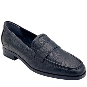 Vionic Black Leather Loafers